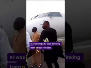 KWAM 1 blocks plane in Abuja after alcohol drama – Pilots suspended!