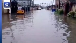 Communities Experience Flash Floods After Heavy Rainfall In Lagos