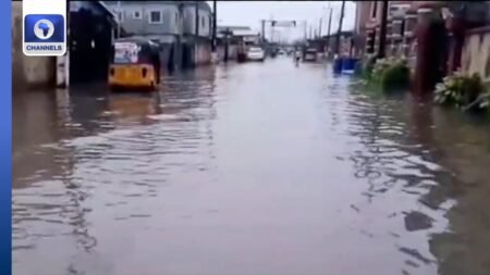 Communities Experience Flash Floods After Heavy Rainfall In Lagos