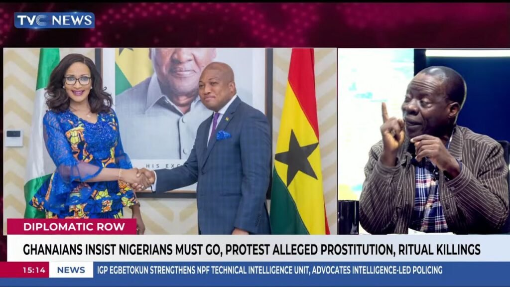 Ghanaians Insist Nigerians Must Go, Protest Alleged Prostitution, Ritual Killings