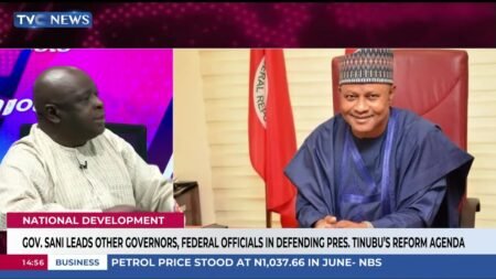 Gov Sani Leads Other Governors, Federal Officials In Defending Pres Tinubu’s Reform Action