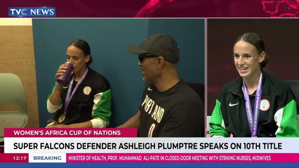 Why I Decided To Play For Nigeria – Super Falcons Defender, Ashleigh Plumptre