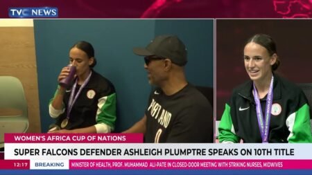 Why I Decided To Play For Nigeria – Super Falcons Defender, Ashleigh Plumptre Why I Decided To Play For Nigeria – Super Falcons Defender, Ashleigh Plumptre
