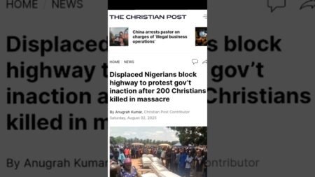 200 Christians KILLED—Nigerians Block Highway in Protest#nigeria #christians #persecution #news