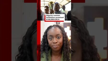 Nigeria’s women footballers promised 0,000 each after Wafcon win. #Nigeria #Wafcon #BBCNews