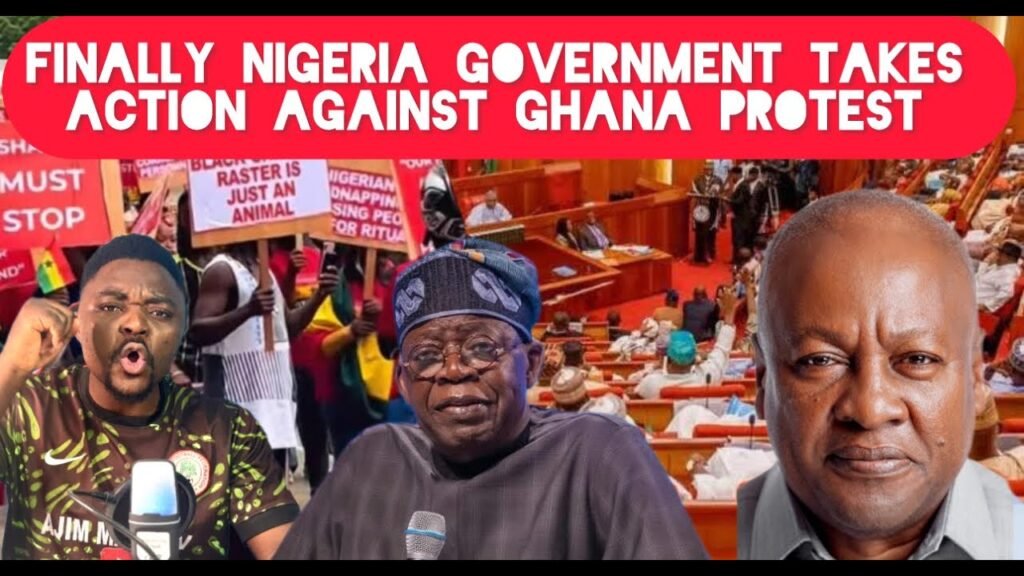 Finally Nigerian Government Takes Action On Ghana Protesting Against Nigerians in Ghana