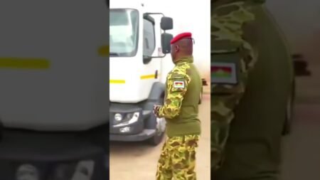 #ibrahimtraoré #burkinafaso #news #nigeria #president #shorts #shortsviral