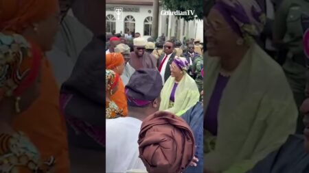 Remi Tinubu arrives Lagos for a three-day official visit