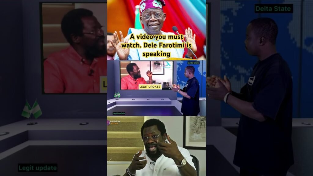 A video you must watch. Dele Farotimi is speaking #shorts #nigerian #nigerianews #viralshort