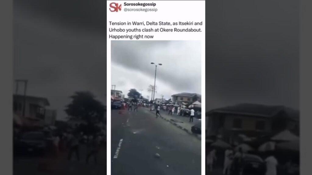 crisis in Warri, Delta state #arisenews #nigeria #news #deltastate