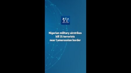 Xinhua News | Nigerian military airstrikes kill 35 terrorists near Cameroonian border
