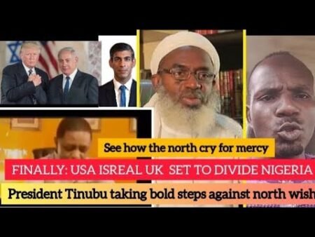 Breaking: finally USA Israel and UK set to divide Nigeria, the north cry for mercy