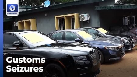 Ogun State Area Command Intercepts A Rolls Royce, 7 Trucks + More | News @ 5