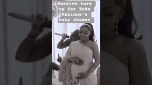 Toke Makinwa’s baby shower #fypage #babyshower #nigerianews #turnup