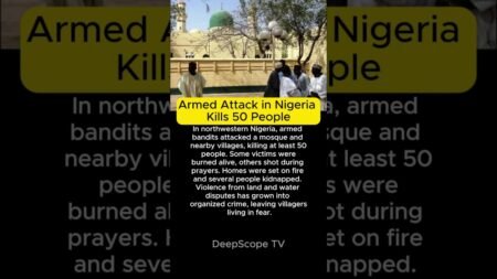 Armed Attack in Nigeria Kills 50 People #mosqueattack  #nigerianews #bandits