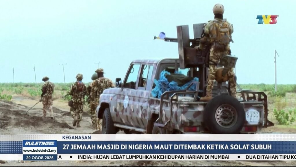 KEGANASAN | 27 Jemaah Masjid Di Nigeria Maut Ditembak Ketika Solat Subuh