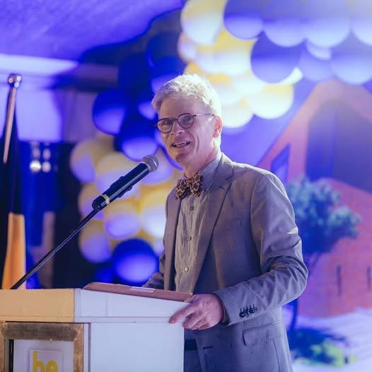The Belgian Ambassador to Nigeria, Pieter Leenknegt (PHOTO CREDIT: Embassy of Belgium in Nigeria on Facebook)
