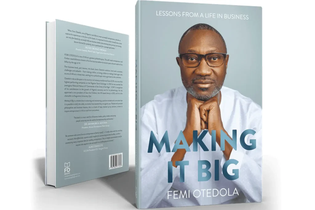 Femi Otedola officially releases much-anticipated memoir “Making It Big”
