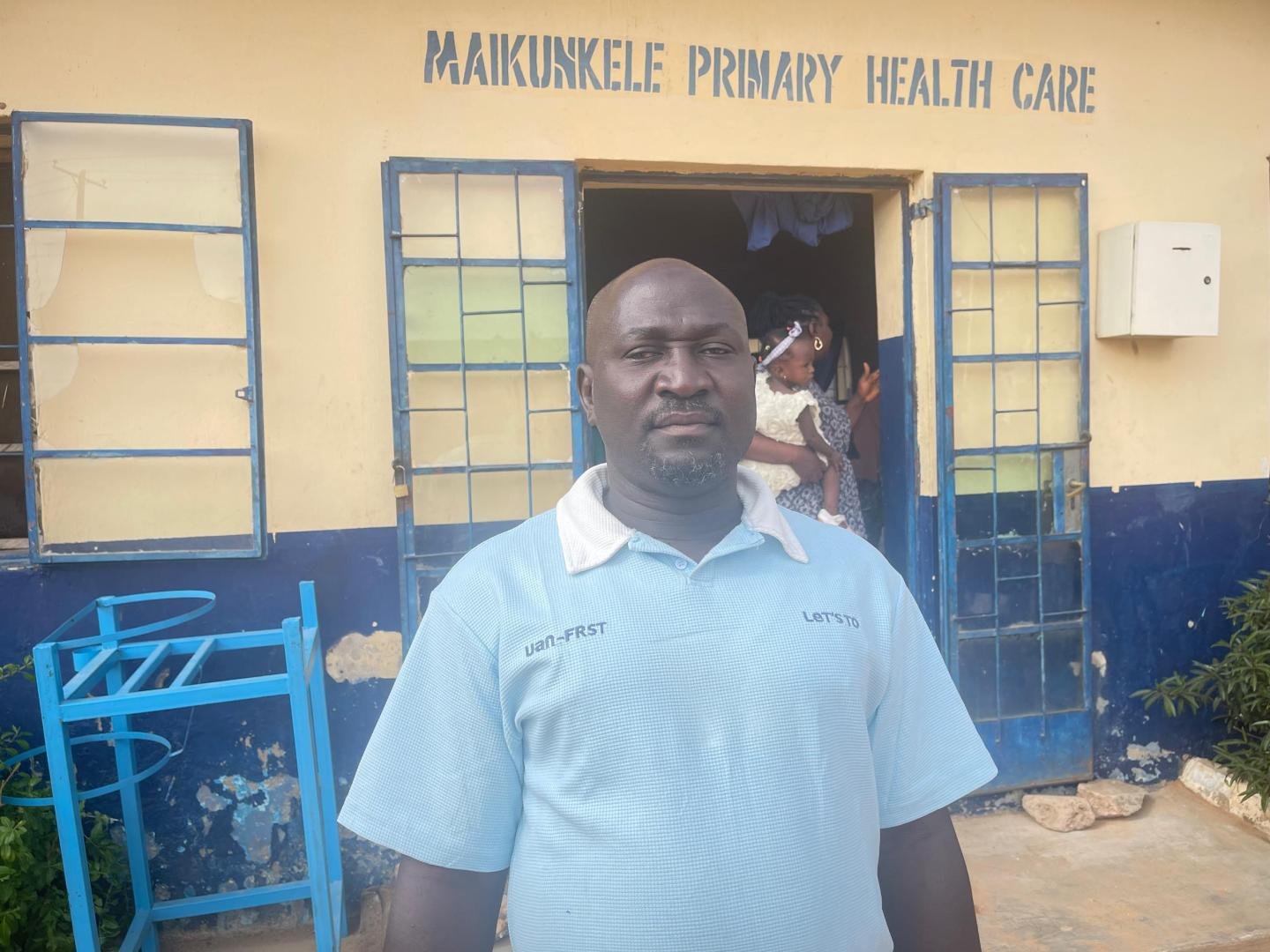 Yakubu Maaji, ward focal person for Maikunkele. (PHOTO CREDIT: Ayodeji )