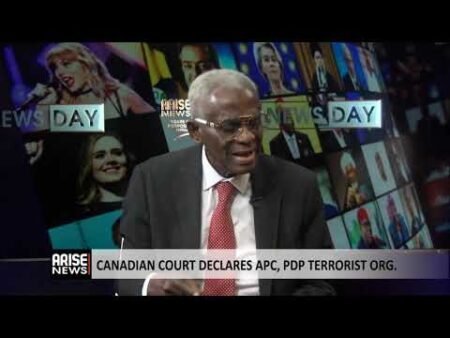 Canadian Court Declares APC, PDP Terrorist Organisation- Days Sobowale