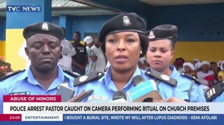 Police Arrest Pastor Caught On Camera Performing Ritual Church Premises
