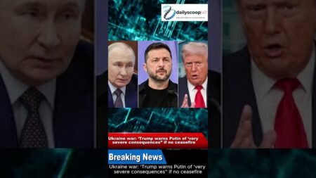 Trump warns Putin of ‘very severe consequences” if no ceasefire #worldnews  #news  August 13th, 2025