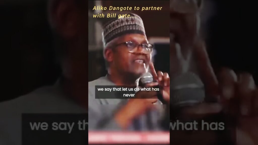 Aliko Dangote, Bill Gate Health Care Partnership in Nigeria. #news #businessday