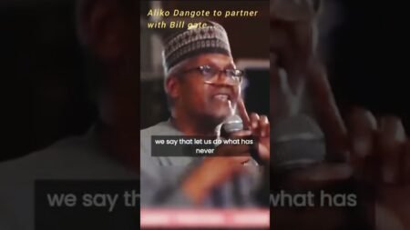 Aliko Dangote, Bill Gate Health Care Partnership in Nigeria. #news #businessday
