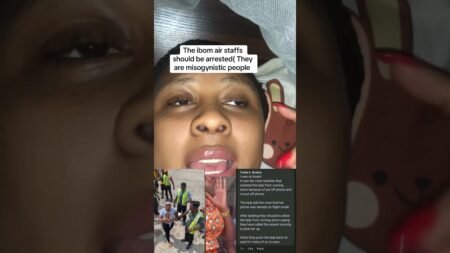 The ibom air incident inLagos #nigerianews #nigeriaentertainment #viralvideo #naijanews #fypシ゚viral