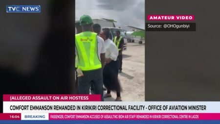 Ibom Air Passenger Who Assaulted Air Hostess Remanded In Kirikiri Prison