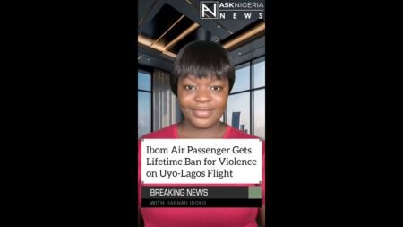 Ibom Air Passenger Banned for Life After Violent Incident on Uyo-Lagos ┃ Ask Nigeria Breaking News!