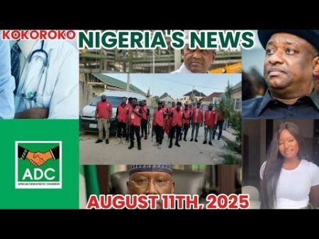 Nigeria’s news AUGUST 11th, 2025