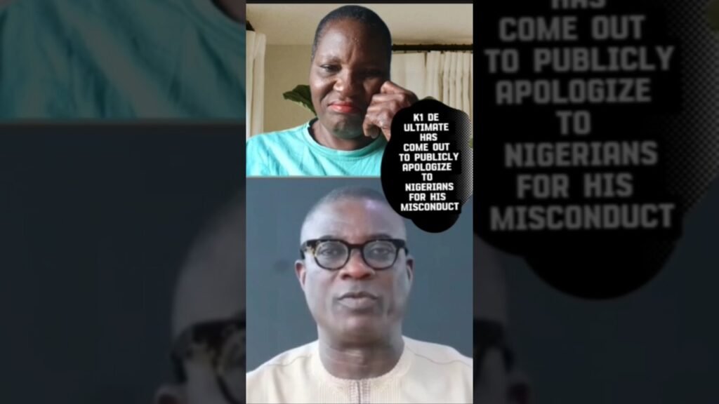 SO EMOTIONAL!! K1 DE ULTIMATE CAME OUT TO APOLOGIZED TO NIGERIANS #nigerianews  #ytshort