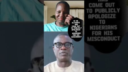 SO EMOTIONAL!! K1 DE ULTIMATE CAME OUT TO APOLOGIZED TO NIGERIANS #nigerianews  #ytshort