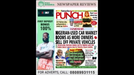 Nigerian used cars boom amidst custom restrictions #news #papers