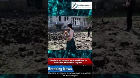 Ukraine Expands Evacuations in Eastern Donetsk Region #FrontPage #News #updatenews  August 9th, 2025