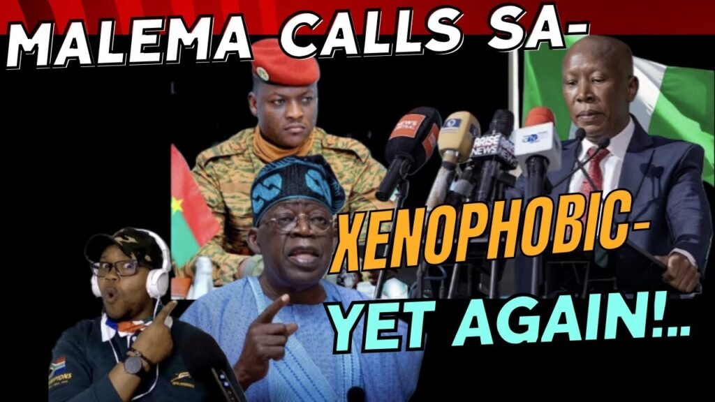 JULIUS MALEMA CALLS SOUTH AFRICANS XENOPHOBIC AGAIN. #cyrilramaphosa #juliusmalema #nigerianews #eff