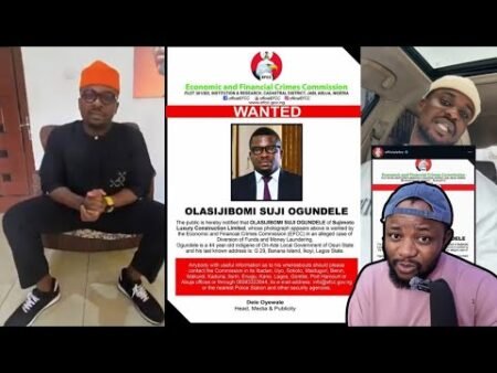 Sujimoto Crying after EFCC declared him wanted in Nigeria