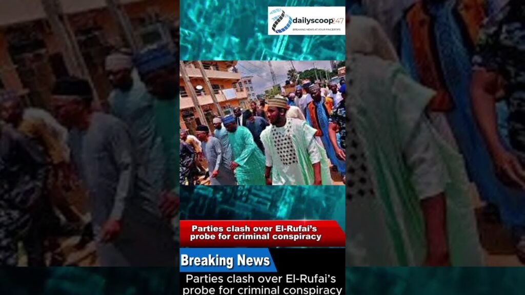 Parties clash over El-Rufai’s probe for criminal conspiracy #FrontPage News #new September 6th, 2025