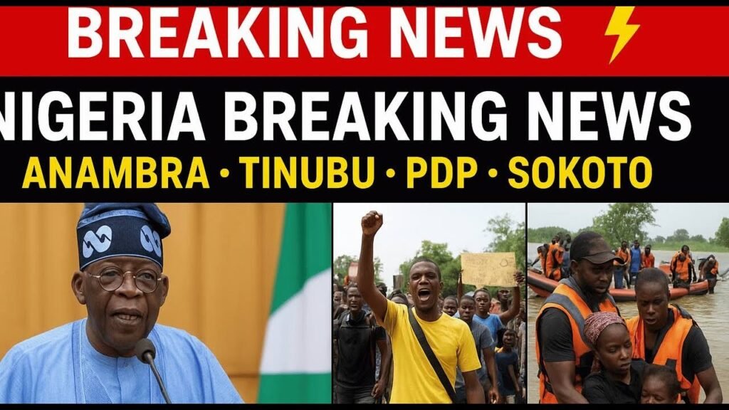 Nigeria News Today | Anambra Election • Tinubu ₦1.85bn Education Fund • PDP SUV Clash • Sokoto