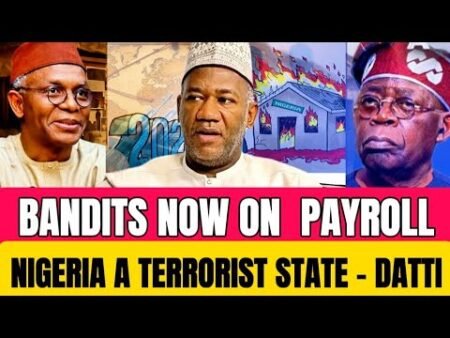 Breaking News: Bändits Now On Government’s Payroll – Datti Confirms Nigeria A Terrørist State
