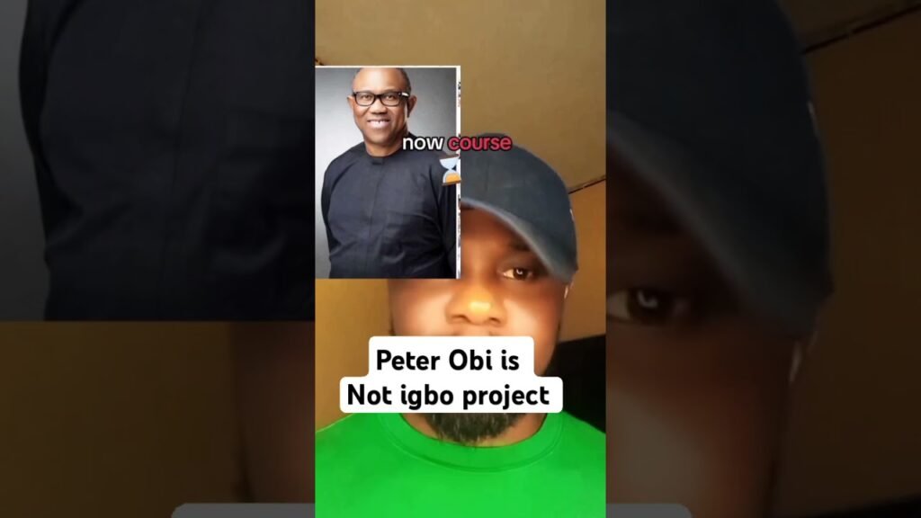 Peter Obi is not igbo project #nigeria #politics #politicalnews