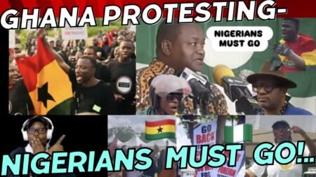 GHANAIANS SAY ENOUGH IS ENOUGH NIGERIANS MUST GO. #cyrilramaphosa #nigerianews #sapolitics #trending