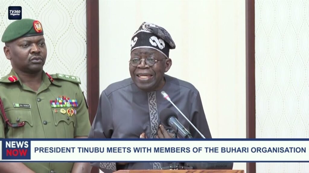President Tinubu meets with members of the Buhari Organisation