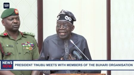 President Tinubu meets with members of the Buhari Organisation