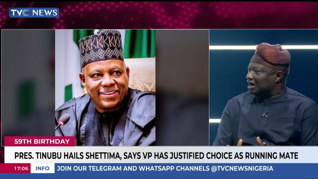 Pres Tinubu Hails Shettima, Says VP Has Justified Choice As Running Mate