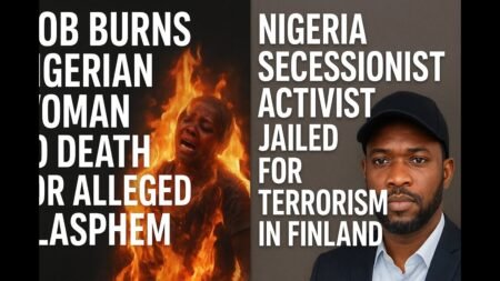 Daily News: Mob Kills Woman in Nigeria, Secessionist Jailed in Finland & Deadly Sudan Landslide