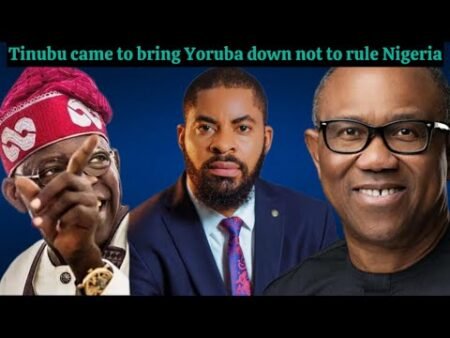 Breaking news inside Nigeria deji is hungry, begging tinubu for money ￼.