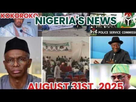 Nigeria’s news updates August 31st, 2025