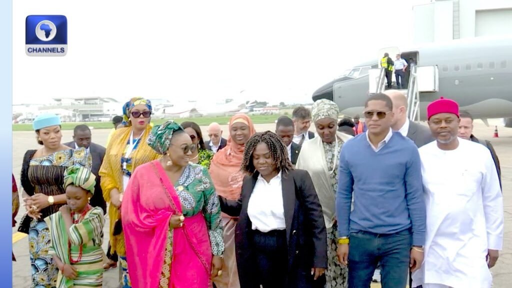Arrival Of Colombian Vice President To Nigeria